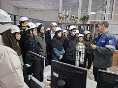 Учащиеся школ посетили компрессорную станцию для знакомства с профессией